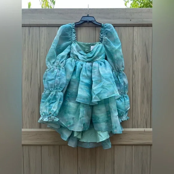 Selkie Water Lilies Moonlight Dress NEW